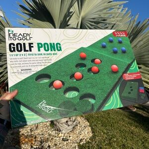 Golf Pong/Putter Ball Drinking Beach Game